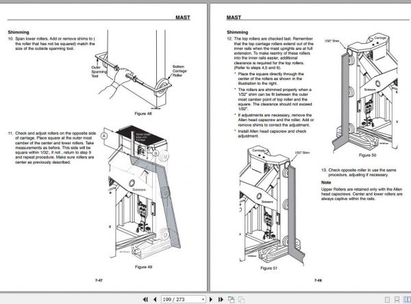 CAT Reach Truck NR Service Manual SENB2900 3
