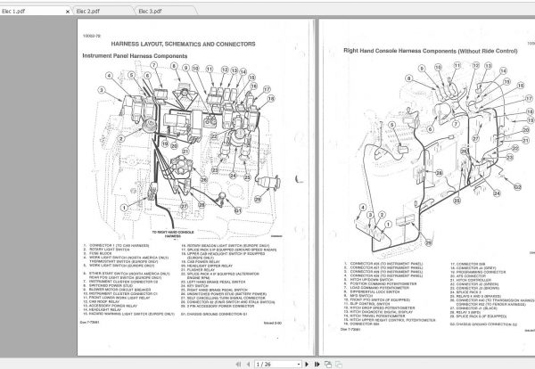 Case MX Maxxum 150 170 Electrical Diagram 1