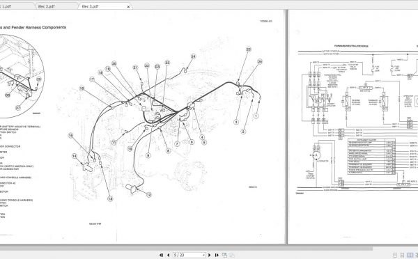 Case MX Maxxum 150 170 Electrical Diagram 33