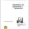 Clark Forklift C20 C35 LG Service Manuals 1