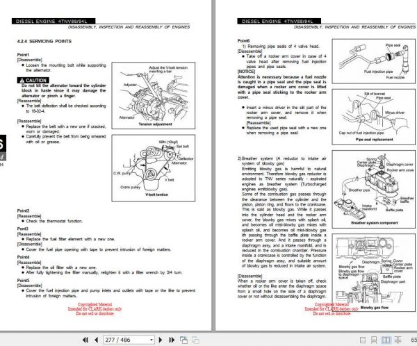 Clark Forklift SF20 30 DLG CMP20 30 DLG Service Manuals 3