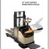 Crown Double Stacker DT 3000 Series Parts Manual 812759 006 1