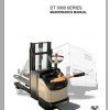 Crown Double Stacker DT3000 Series Maintenance Manual 812591 006 1