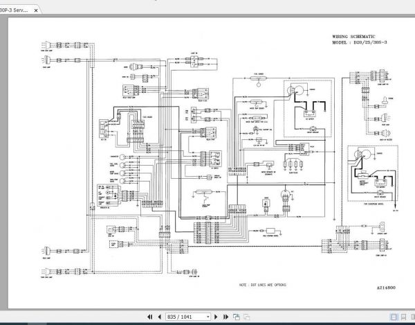 Crown Forklift D20S 3 GC30P 3 Service Manual SB2100E00 4