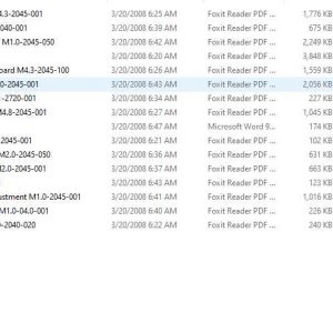 Crown Forklift FC 4500 Electrical Hydraulic Schematic 1