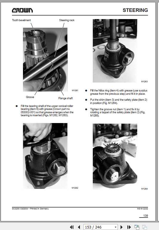 Crown Forklift SC3200 Series Maintenance Manual 812548 006 3