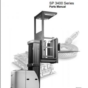 Crown Order Picker SP3400 Series Parts Manual 812727 006 1