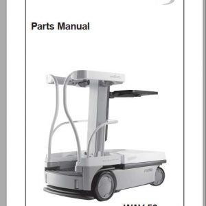 Crown Order Picker WAV50 Series Parts Manual 812718 006 1