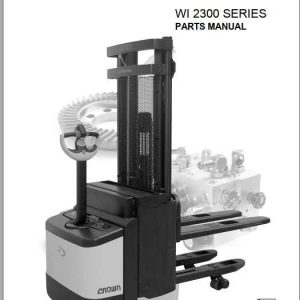 Crown Order Picker WI2300 Series Parts Manual 812748 006 1