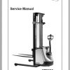 Crown Pallet Stacker ST3000 Series Service Manual 812557 006 1
