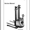 Crown Pallet Stacker SX3000 Series Service Manual 812558 006 1