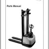 Crown Pallet Stacker WF3000 Series Parts Manual 812706 006 1