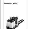Crown Pallet Truck GPC2000 Series Maintenance Manual 812520 006 1