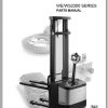 Crown Pallet Truck WE WS2300 Series Parts Manual 812689 006 1
