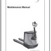 Crown Pallet Truck WP2300 Series Maintenance Manual 812528 006 1