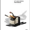 Crown Pallet Truck WT3000 Series Parts Manual 812754 006 1