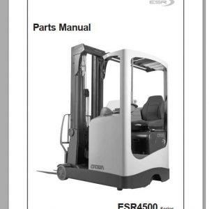 Crown Reach Truck ESR4500 Series Parts Manual 812704 006 1