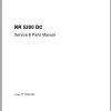 Crown Reach Truck RR 5200 DC Service Parts Manual PF13364 006 1