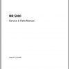 Crown Reach Truck RR5000 Service Parts Manual PF11314 006 1