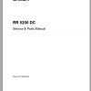 Crown Reach Truck RR5200 DC Service Parts Manual PF13000 00M 1