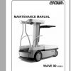Crown Scissor Lift WAVE 50 Service Parts Manual 1
