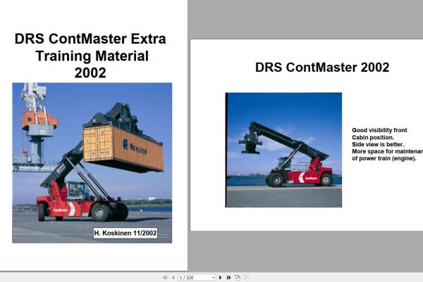 DRS ContMaster Extra Training Material 2002 1