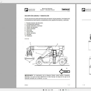FANTUZZI Cont Stacker CS 45 KE Shop Manuals ES 2