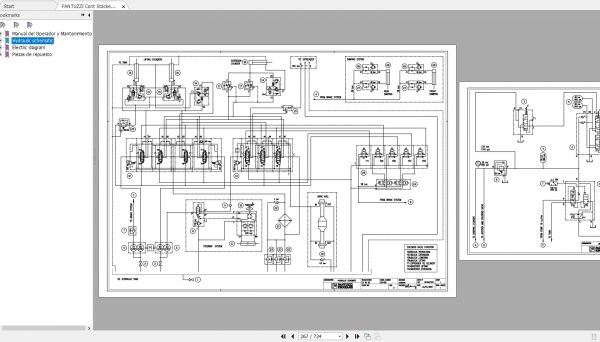FANTUZZI Cont Stacker CS 45 KE Shop Manuals ES 3