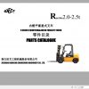 Hangcha Forklift R Series 2.0 2.5t Parts Catalogue 1