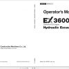 Hitachi Hydraulic Excavator EX3600 7 Shop Manuals Updated 2021 2