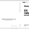 Hitachi Hydraulic Excavator ZX160LC 6 Shop Manuals 1