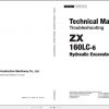 Hitachi Hydraulic Excavator ZX160LC 6 Shop Manuals 2