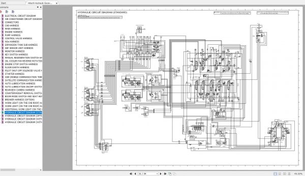 Hitachi Hydraulic Excavator ZX470 6 to 530LCH 6 Shop Manuals 5