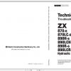 Hitachi Hydraulic Excavator ZX870 6 to ZX890LCR 6 Shop Manuals 3