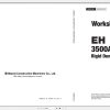 Hitachi Rigid Dump Truck EH3500AC 3 Shop Manuals Updated 2021 1