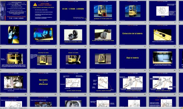 Hyster Forklift E200 320XMS Service Manual PPT ES 1 1