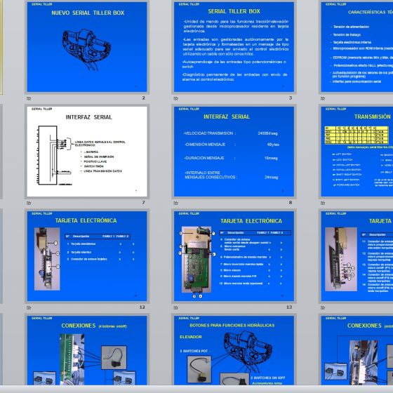 Hyster Forklift S10,16 Service Manual_PPT_ES