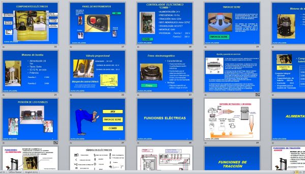 Hyster Forklift S1016 Service Manual PPT ES 3