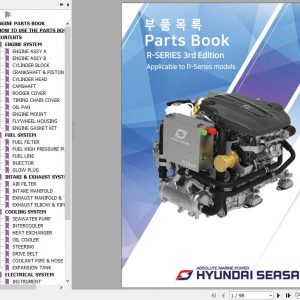 Hyundai SeasAll R Series Engines Part List 1