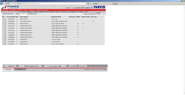 Iveco Power Trucks Bus Q1 01.2021 EPC Spare Parts Catalog Full Instruction 7