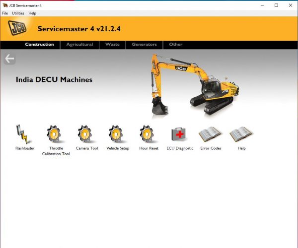 JCB ServiceMaster 4 v21.2.4 03.2021 Diagnostic Software Full 8