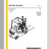 Jungheinrich Forklift DFG TFG 316S 320S Operating Manual DE 1