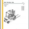 Jungheinrich Forklift DFG TFG 316S 550S Operating Manual DE 2