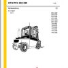 Jungheinrich Forklift DFG TFG 660 690 Operating Manual DE 1