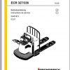 Jungheinrich Forklift DIS 2 Operating Manual DE 2