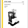 Jungheinrich Forklift ECC ECU Operating Manual DE 2