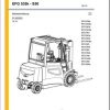 Jungheinrich Forklift EFG 535 550 Operating Manual DE 1