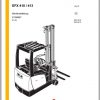 Jungheinrich Forklift EFX 410 413 Operating Manual DE 1