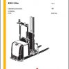 Jungheinrich Forklift EKS 210a EN Operating Instructions 1