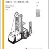 Jungheinrich Forklift EKS 514 516 EKX 410 516 Operating Manual DE 1